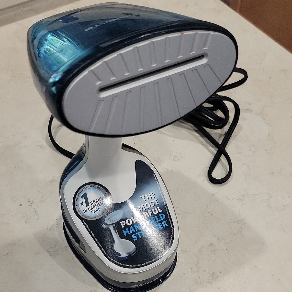 Handheld Garment Steamer - Blue